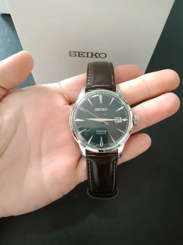 Relógio Seiko Presage Cocktail Time Mockingbird SRPD37J1