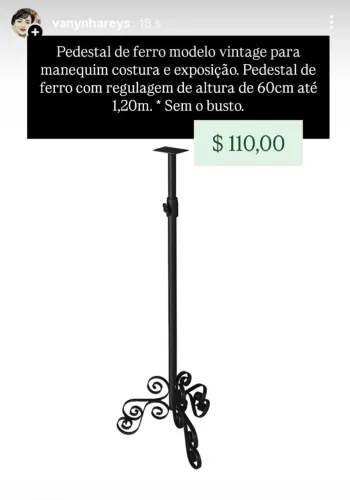 Pedestal busto