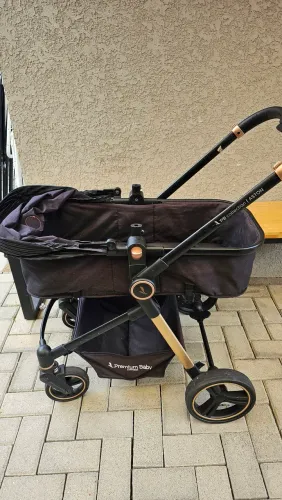 Carrinho de Bebê Premium Baby Aston + Moisés + Bebê Conforto - Kit Completo!