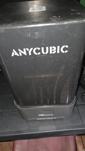 Impressora 3D Anycubic Photon 4k e máquina de cura Elegoo