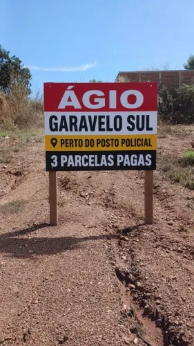 Agio garavelo sul lote perto do posto policial  