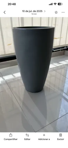 Vaso Cinza
