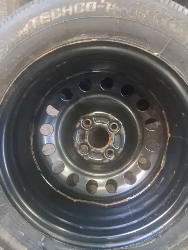 Vendo ou troco Rodas de ferro HONDA ARO 15