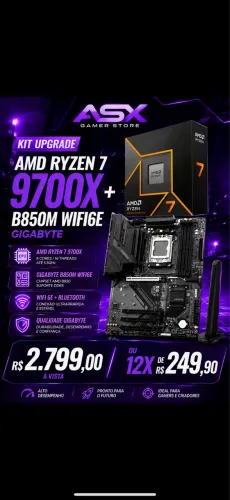 Kit upgrade Ryzen 7 9700X + B850m Eagle Wifi6e