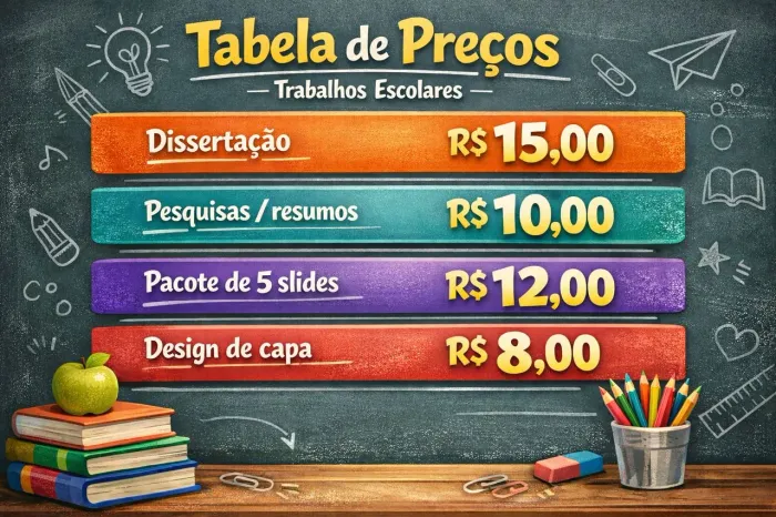 Ajuda para estudantes