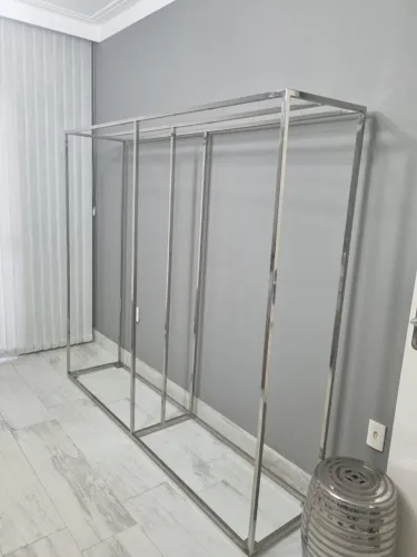 Arara de aço inox