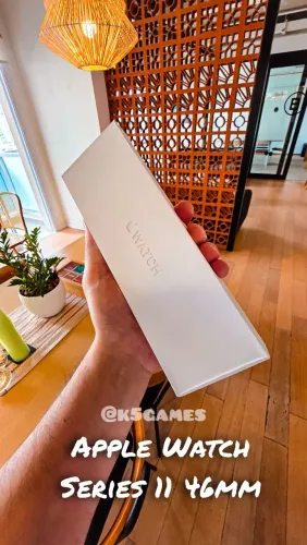 Apple Watch Séries 11 46m - Jet Black Lacrado - ÚLTIMAS PEÇAS ABC SP