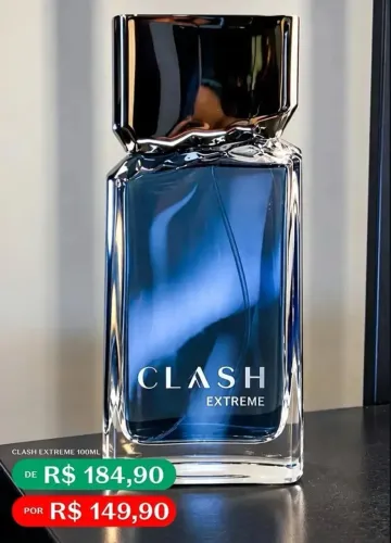 Perfume Clash Exteme lançamento