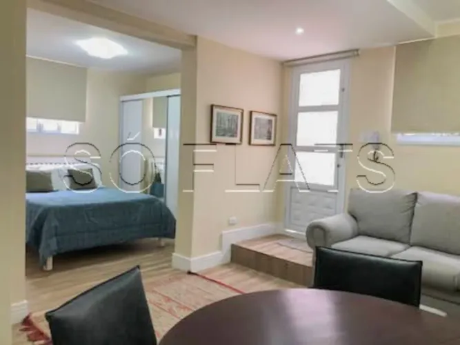 Residencial João Moura, apto disponível para locação contendo 40m² e 01 dormitório.