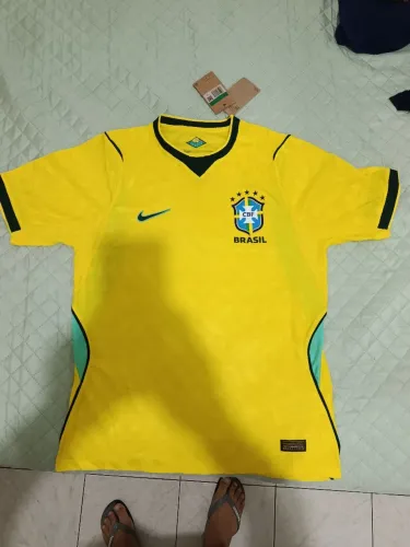 Vende se camisa do Brasil de jogo - tailandesa