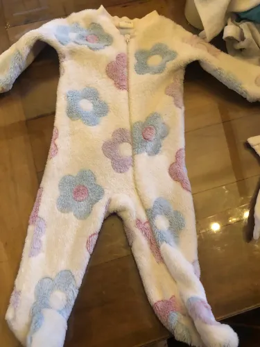 Macacão bebê menina quentinho
