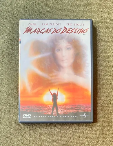 DVD "Marcas do Destino" (Direção Peter Bogdanovich/Com Cher) Oscar de Melhor Maquiagem