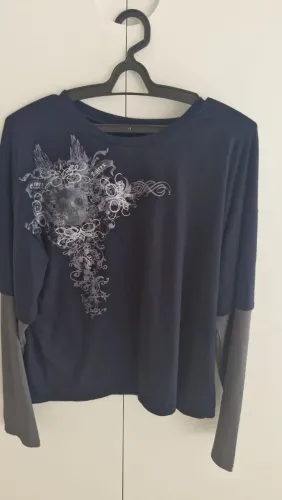 Blusa manga longa