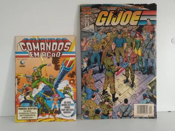 HQs Comandos em Ação Gi Joe
