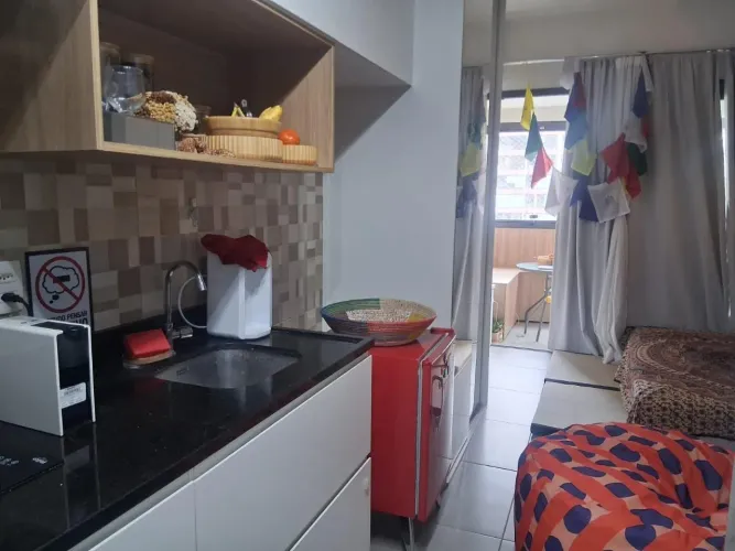 Stúdio aconchegante em Cerqueira César: 1 quarto, 1 banheiro, 28m² de área! Venha conhecer