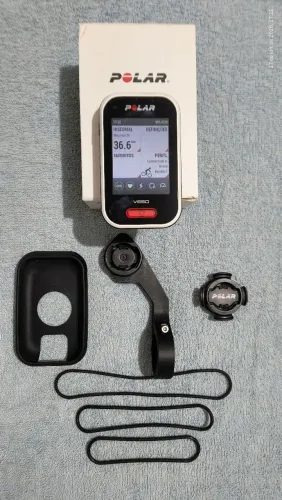 Ciclo computador Polar V650 + cinta + acessórios