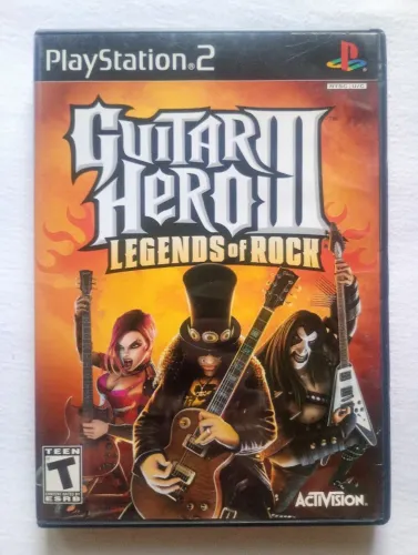 Jogos ps2 original - Guitar Hero 3 - FAÇO OLX PAY ! 
