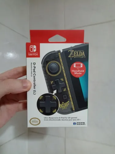 Nintendo Joy Con Zelda Lacrado Original