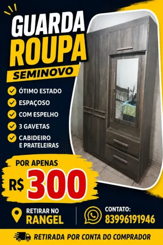 Vendo guarda roupa 