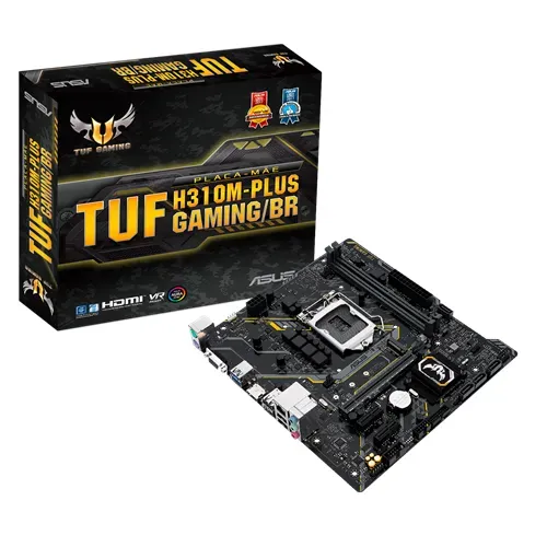 Kit Placa Mãe Asus Tuf H310m + I5 8600 Leia Descrição