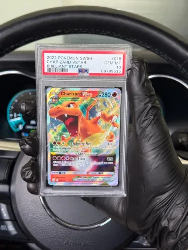 50% ABAIXO DO MERCADO BRASILEIRO | Charizard VSTAR | PSA 10 | Pokémon | EN | Slab