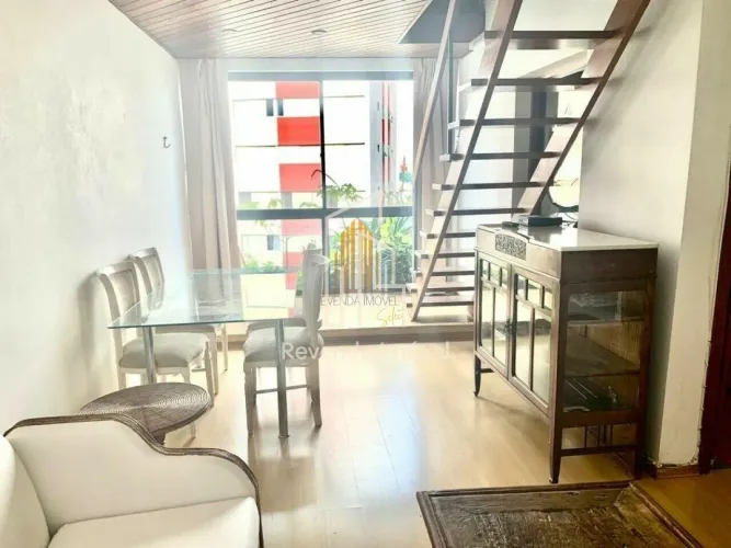 Condomínio Broadway no Itaim Bibi - Apartamento com 57m² 1 suíte e 1 vaga de garagem.