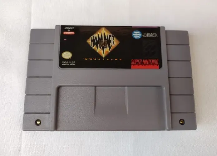 Hammer Lock Wrestling -cartucho Original Para Super Nintendo