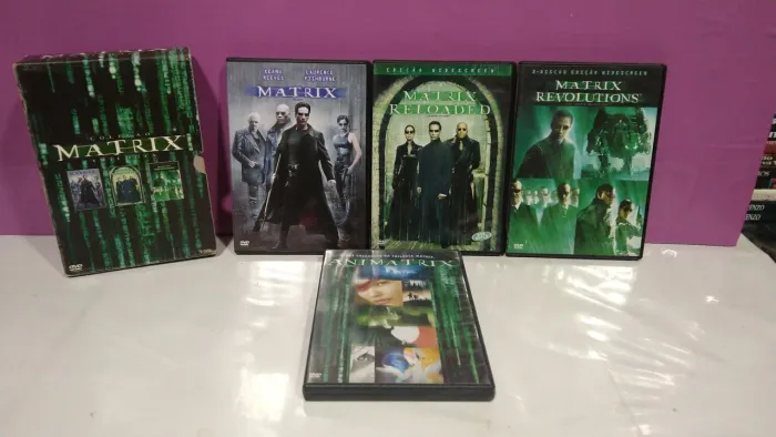 Dvds Trilogia Matrix originais.
