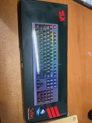 Teclado Gamer Mecânico Redragon Sano RGB MK2 - Switch Outemu Blue