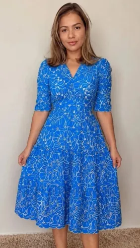 Vestido lese algodão