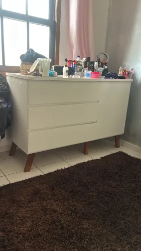 Cômoda MDF branca