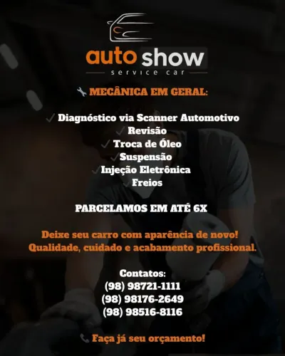 Oficina mecânica Autoshow