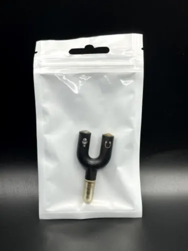 ADAPTADOR SPLITTER DE AUDIO P2 PARA P3 HEADSET E MICROFONE