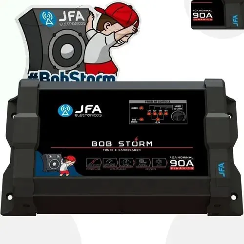 Fonte JFA 90Amp Bob Storm Lacrada Nova