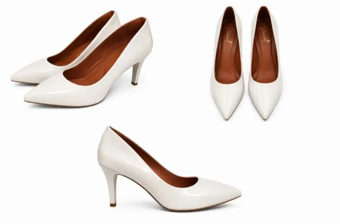Scarpin Branco Feminino