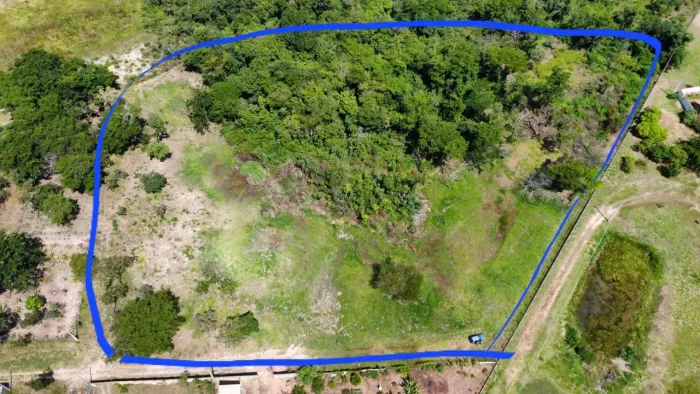 Terreno chacara com escritura vende-se ou troca-se