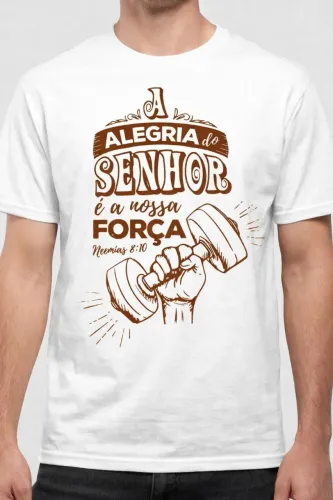 Camisa mensagem evangélica