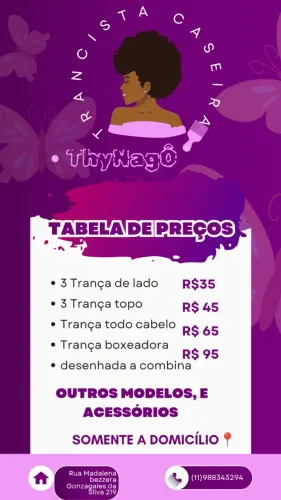 Trancista Caseira