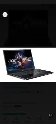 Notebook Acer Nitro V15 INTEL CORE I7 RTX 4060