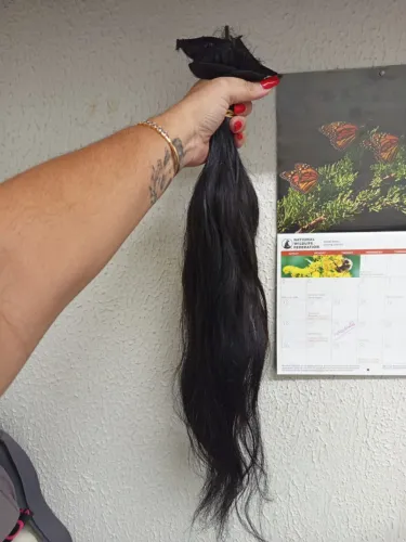 CABELO INDIANO COM 70 CM E 250 GRAMAS