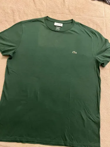 Camisa Lacoste verde tamanho G