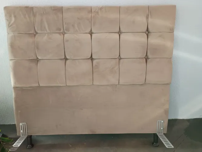 Cabeceira cama casal estofada