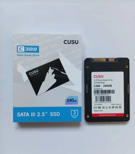 SSD CUSU C300 240GB SATA III 2.5" - Novo na Caixa