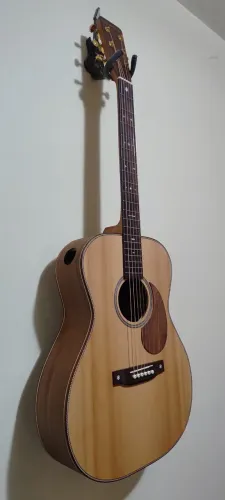 Exclusivo - Violão OM Luthieria Scutari EletroAcústico All Solid com Captação Crafter DS2