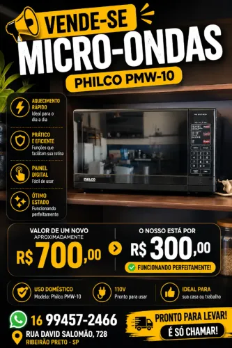 Microondas Philco PMW-10