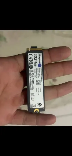 SSD Kingston KC3000 1TB NVMe M.2 PCIe 4.0 (7000MB/s) - Saúde 98% - PC/PS5 (Aceito Troca/Pr