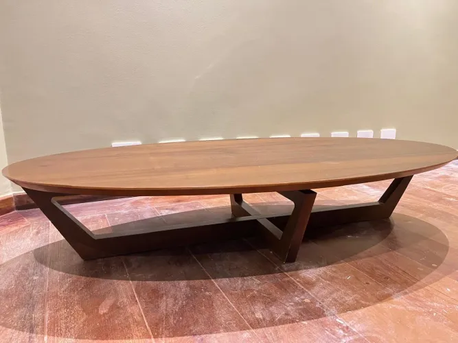 Mesa de centro oval ETNA - moderna