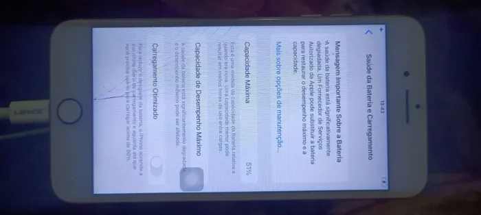 iPhone 8 plus Leia a descrição