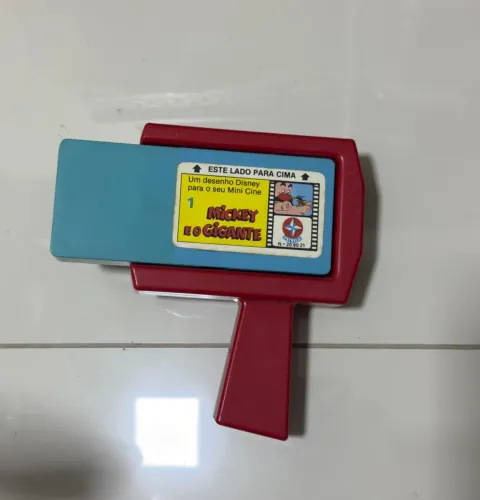 Mini Cine brinquedo clássico anos 80