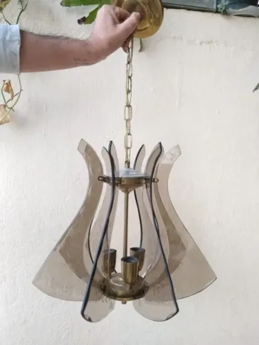 luminaria de metal